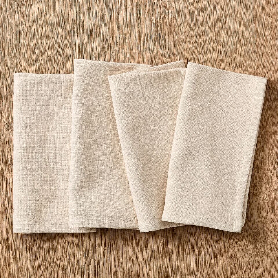Textured Cotton Napkins (Set of 4) West Elm Australia